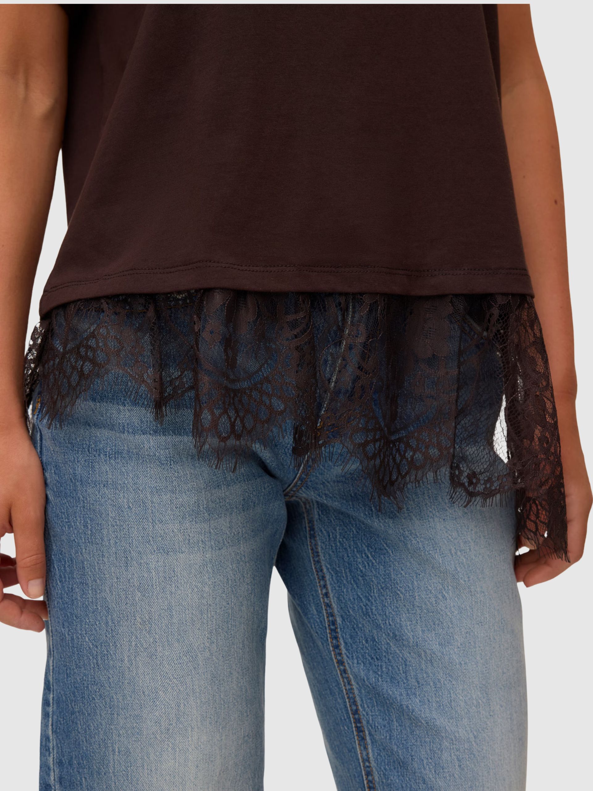 T-Shirt Woman Dark Brown Vero Moda