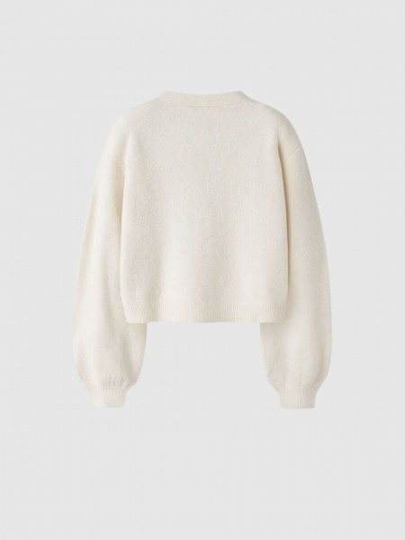 Camisola Name It Menina Nkfrina Ls Knit Card Noos