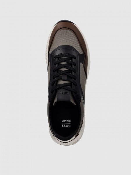 Sapatilha Boss Homem Fabric Synthetic Fiber (10283673)