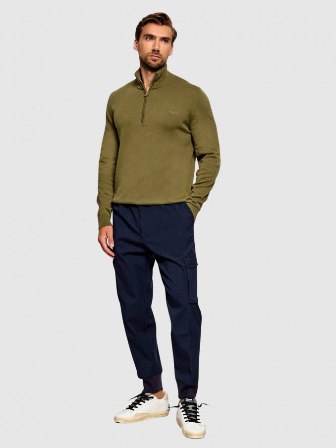 Sueter Hombre Verde Hugo Boss