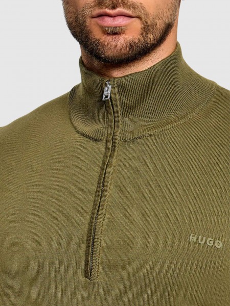 Sueter Hombre Verde Hugo Boss Sueter Hombre Verde Hugo Boss