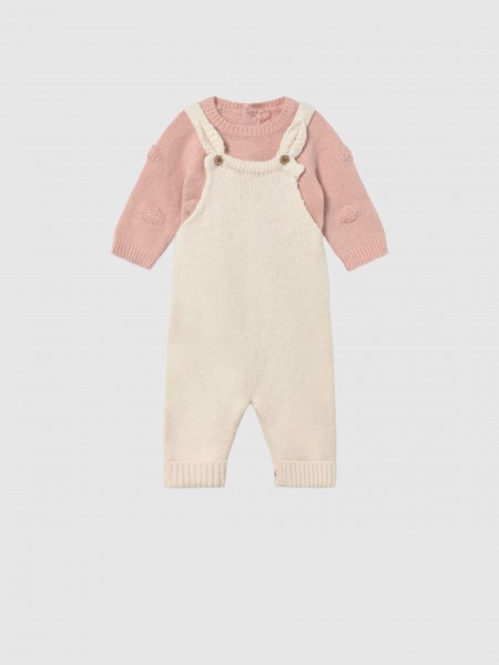 Set Baby Girl Beige Mayoral Set Baby Girl Beige Mayoral