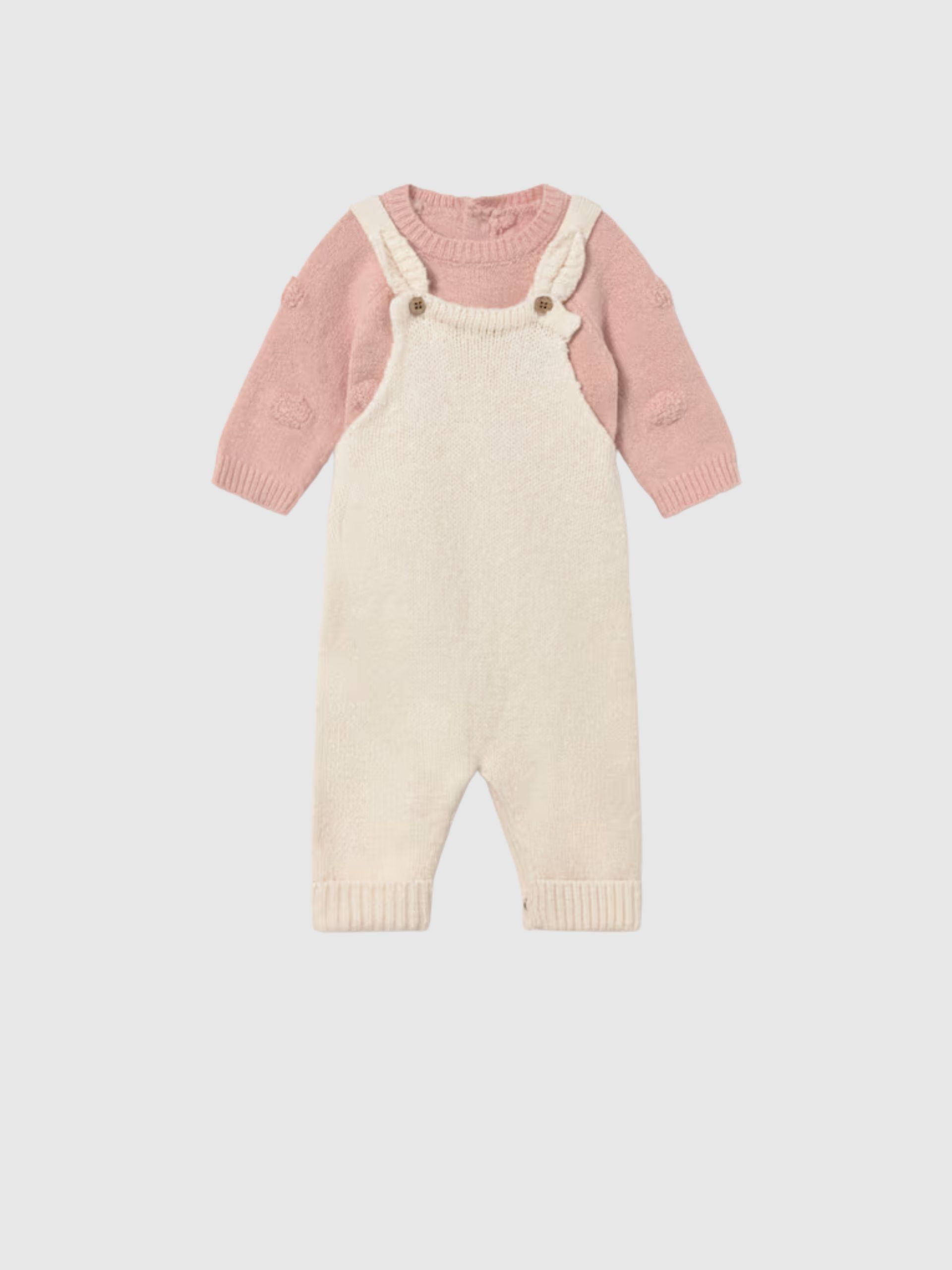 Conjunto Bebe Niña Beige Mayoral