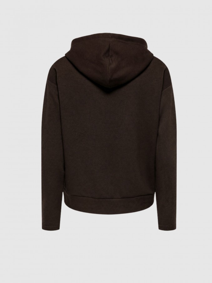 Jersey Mujer Castaño Oscuro Only