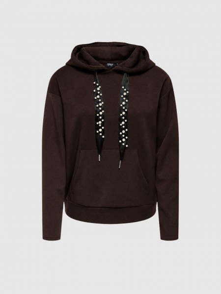 Jumper Woman Dark Brown Only Jumper Woman Dark Brown Only