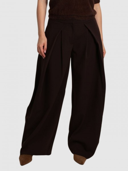 Pantalones Mujer Marrón Only Pantalones Mujer Marrón Only