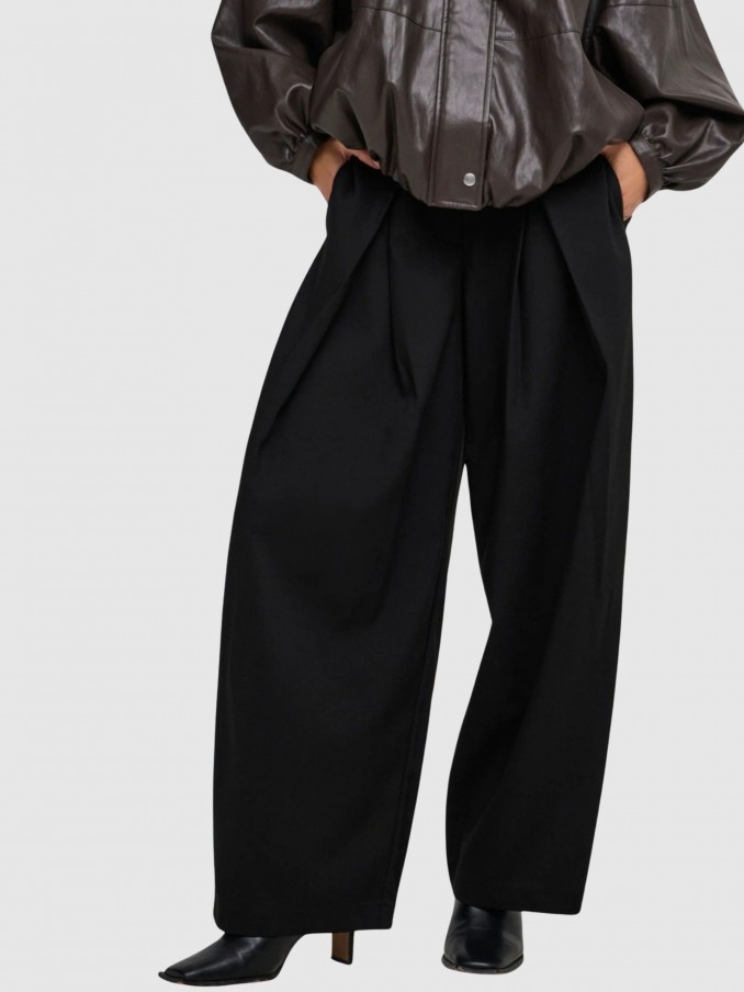 Pantalones Mujer Negro Only