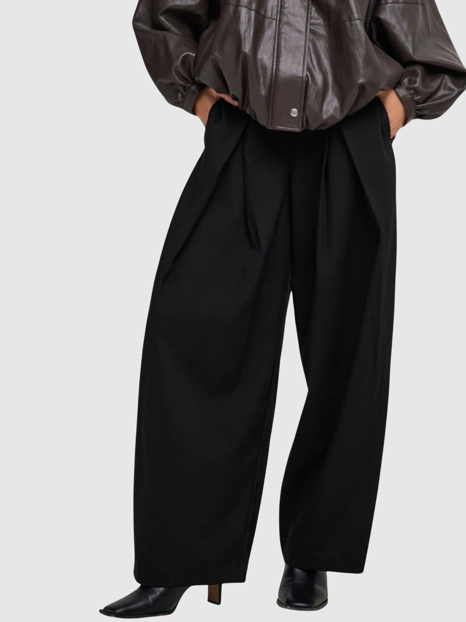 Pantalones Mujer Negro Only
