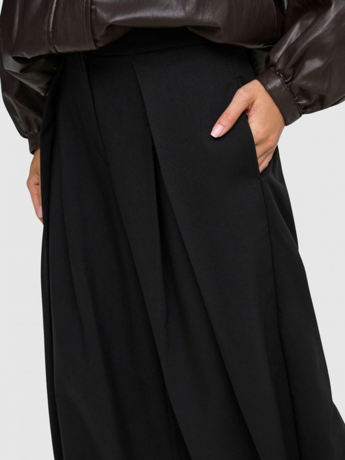 Pantalones Mujer Negro Only