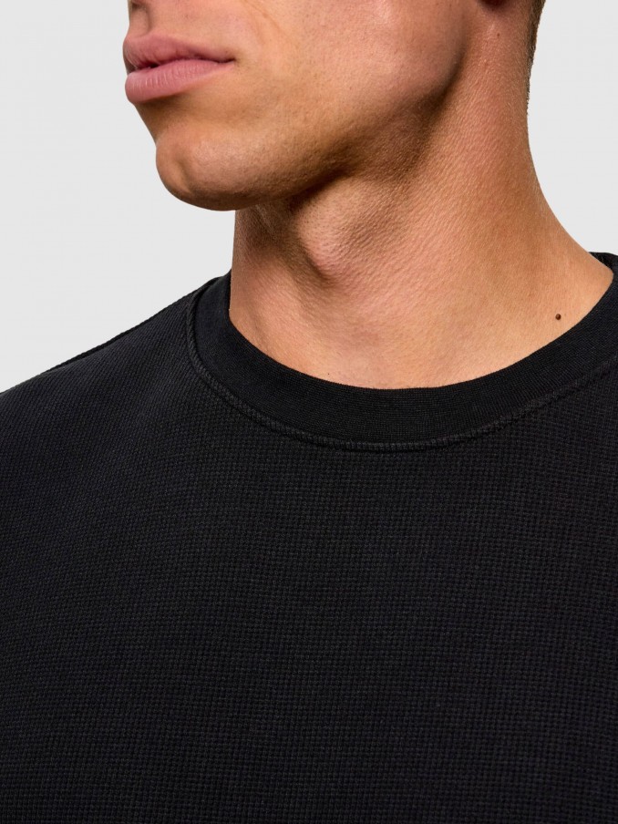 Sueter Hombre Azul Marino Boss