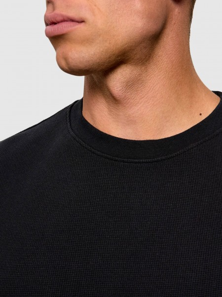 Sueter Hombre Azul Marino Boss