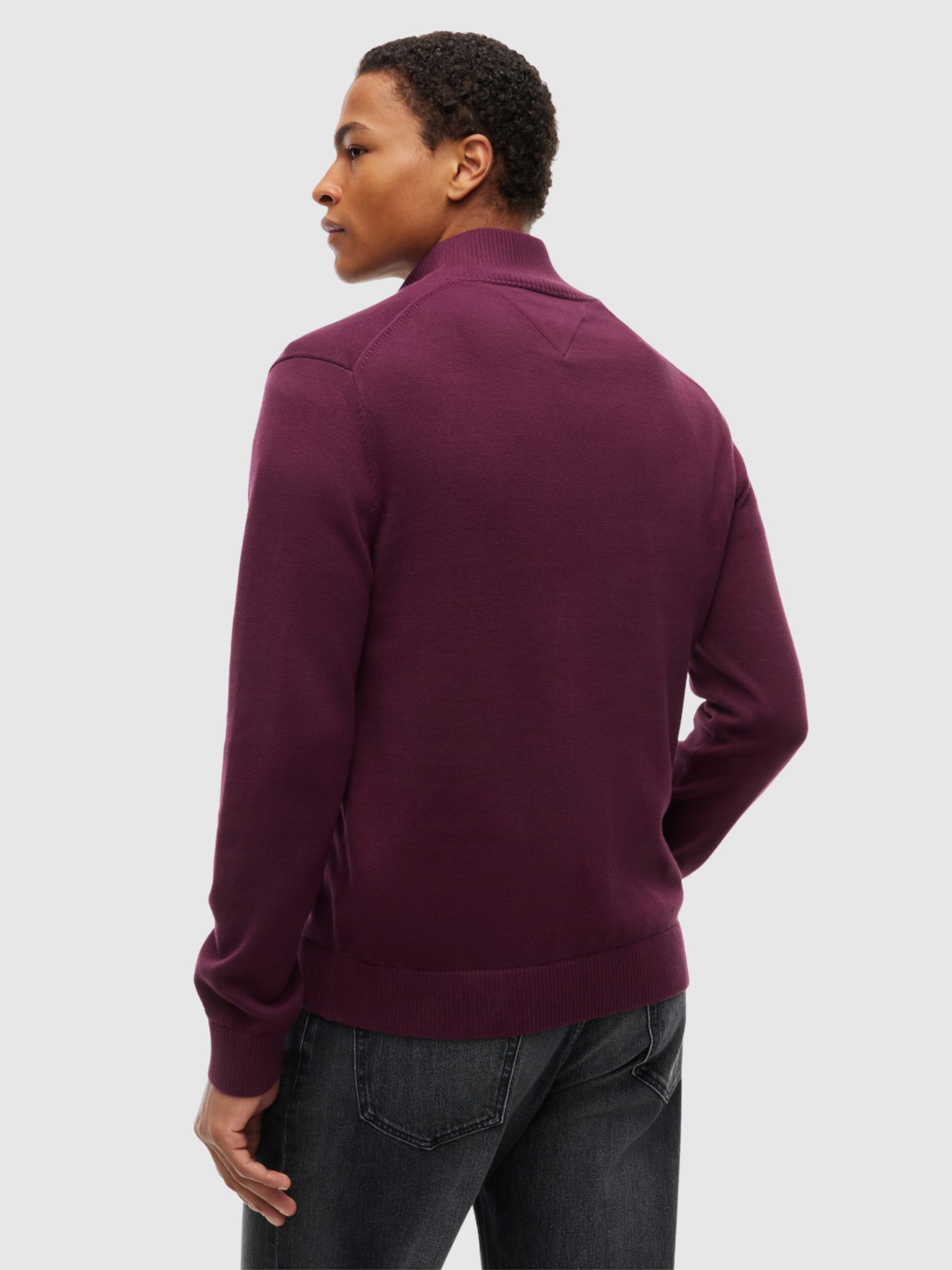 Pullover Man Bordeaux Tommy Hilfiger
