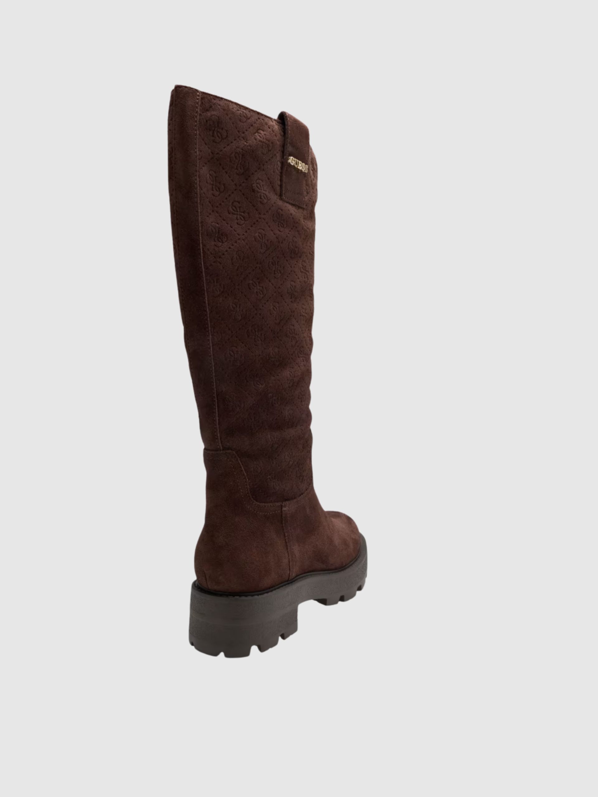 Boots Woman Dark Brown Guess
