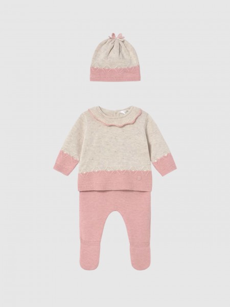 Set Baby Girl Light Pink Mayoral
