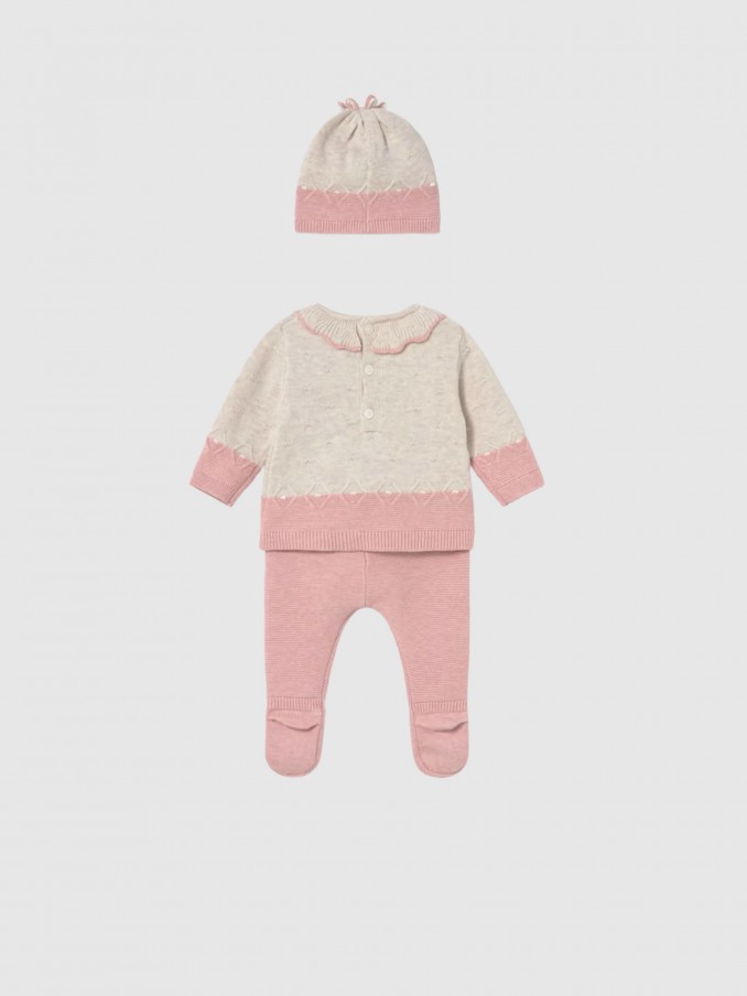 Set Baby Girl Light Pink Mayoral