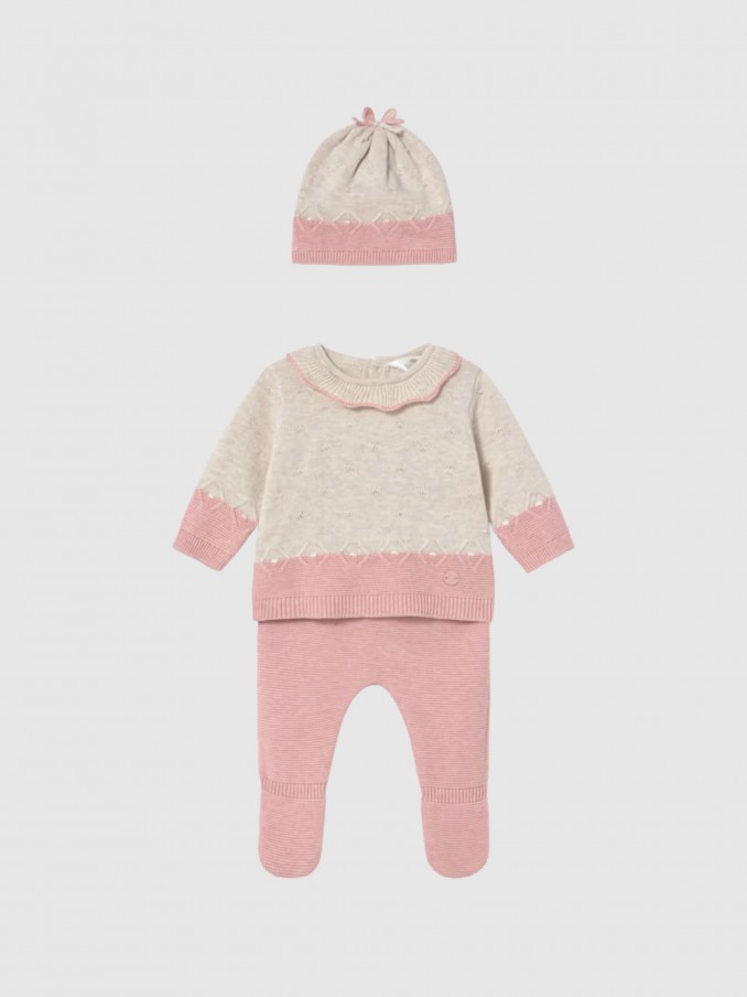 Set Baby Girl Light Pink Mayoral