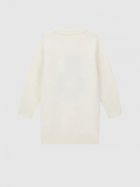 Vestido Guess Menina Ls Sweater Dress
