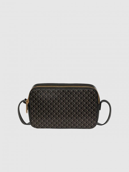 Mala Calvin Klein Mulher Emblem Aop Elongated Camera Bag
