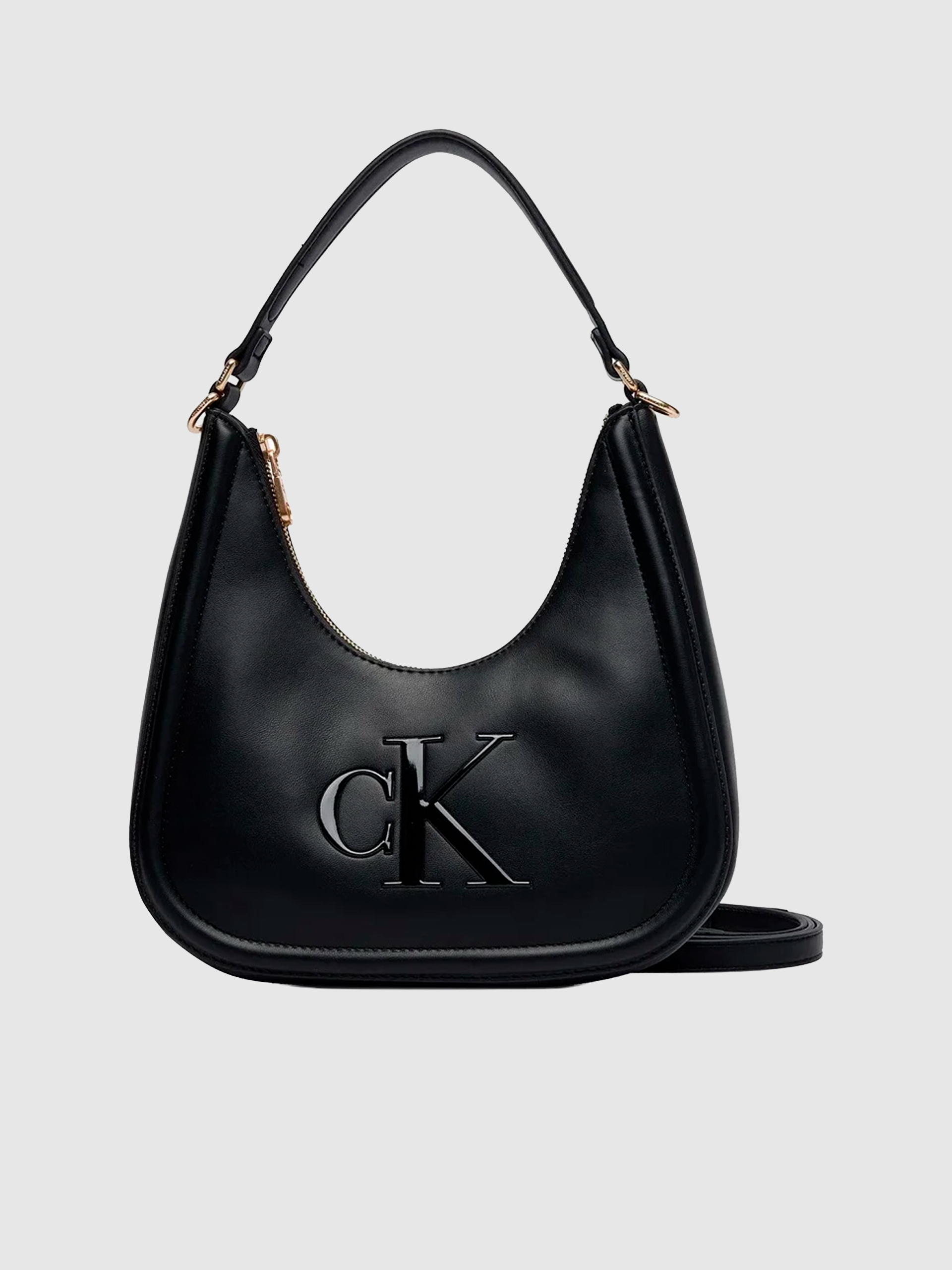 Mala Calvin Klein Mulher Bold Ck Small Crescent Bag
