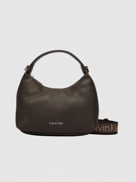 Mala Calvin Klein Mulher Webbing Strap Small Bag