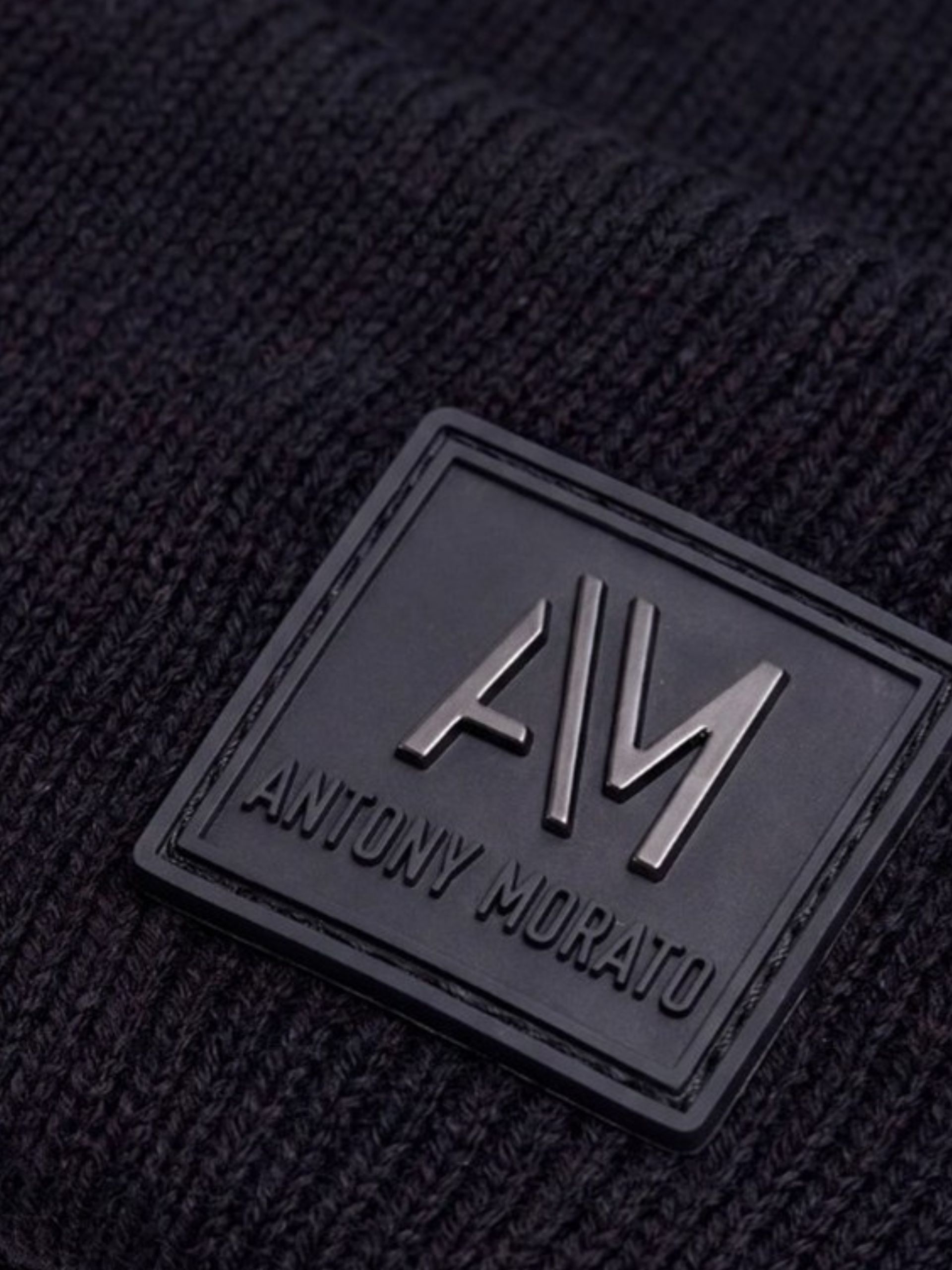 Beanie Man Black Antony Morato