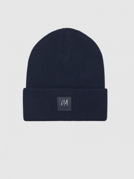 Beanie Man Navy Blue Antony Morato Beanie Man Navy Blue Antony Morato