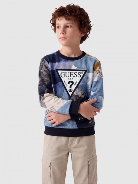 Sweatshirt Guess Menino Ls Active Top