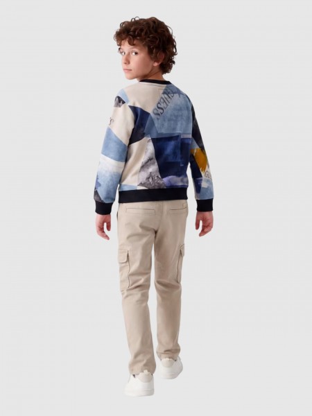 Sweatshirt Guess Menino Ls Active Top