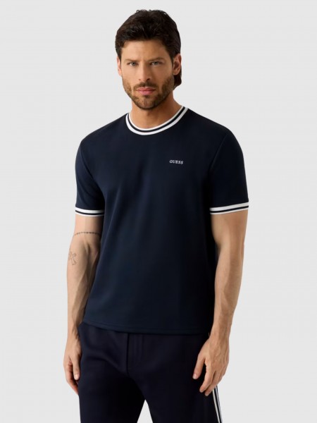 T-Shirt Guess Homem Benton Cn Ss T-Shirt