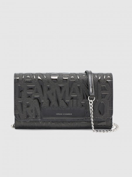 Mala Armani Exchange Mulher Wallet On Chain Ex 948481