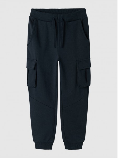 Pantalones Ni�o Azul Marino Name It