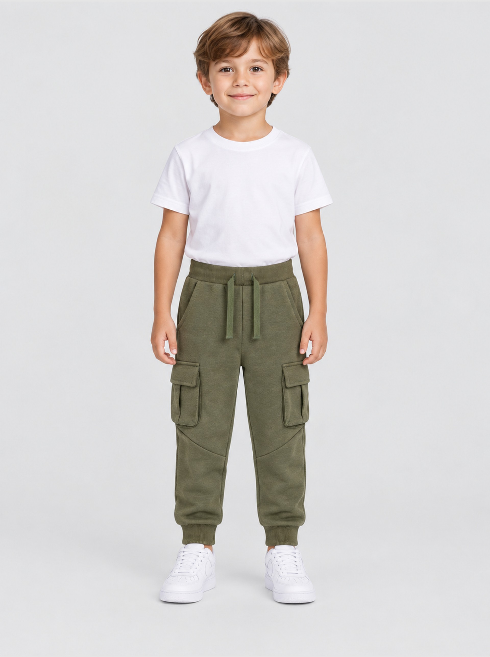 Pantalones Niño Verde Name It