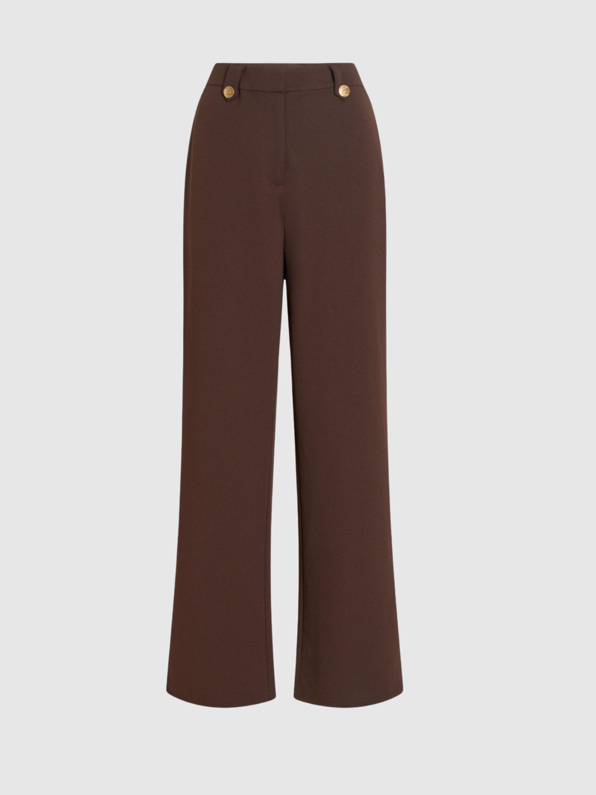 Pantalones Mujer Castaño Oscuro Vila