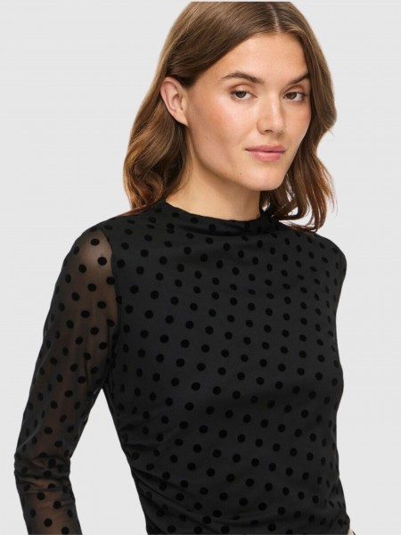 Camisola Vila Mulher Virikke L/s Top- Noos