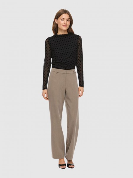 Camisola Vila Mulher Virikke L/s Top- Noos