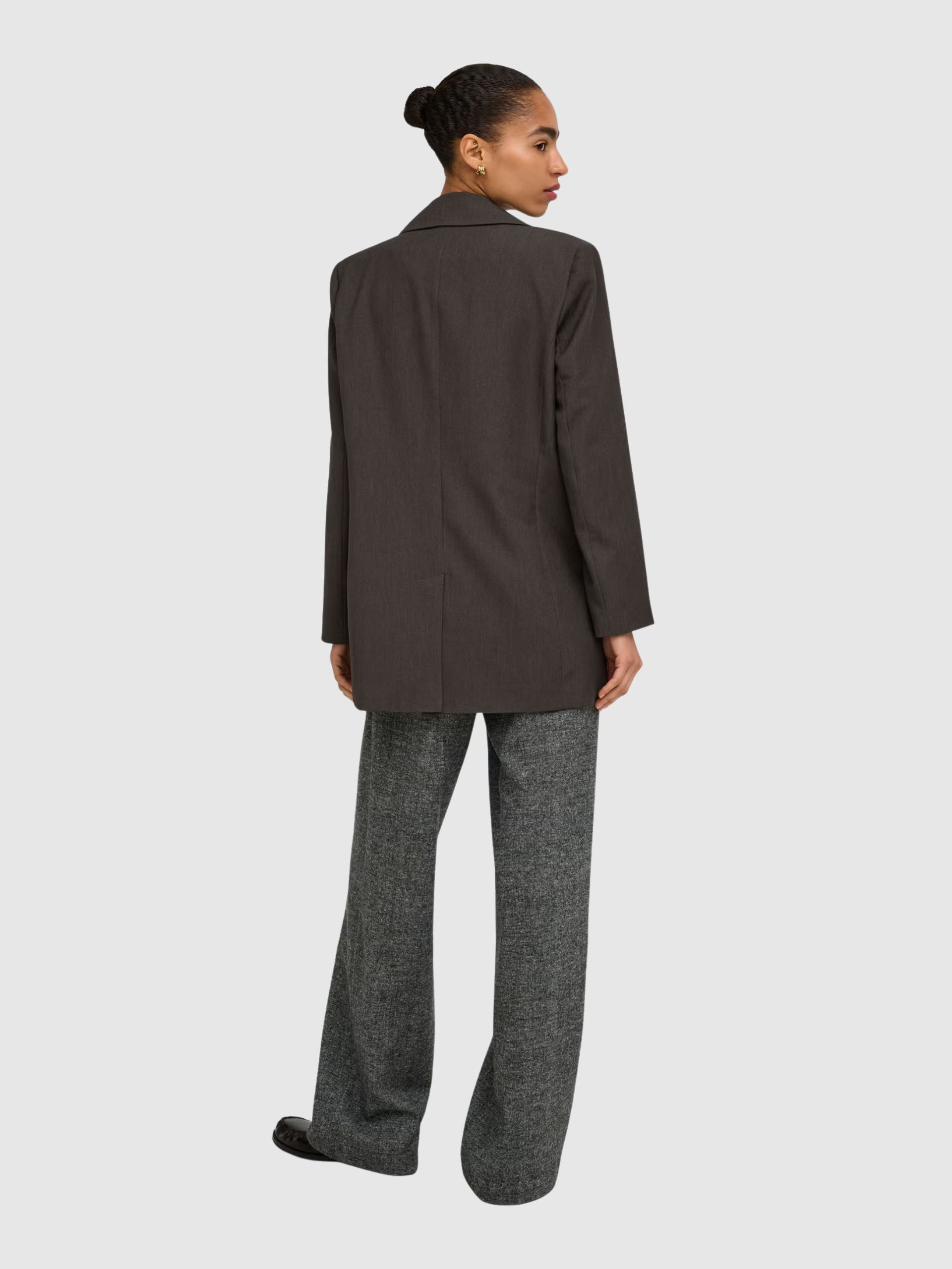Blazer Mujer Castaño Oscuro Only