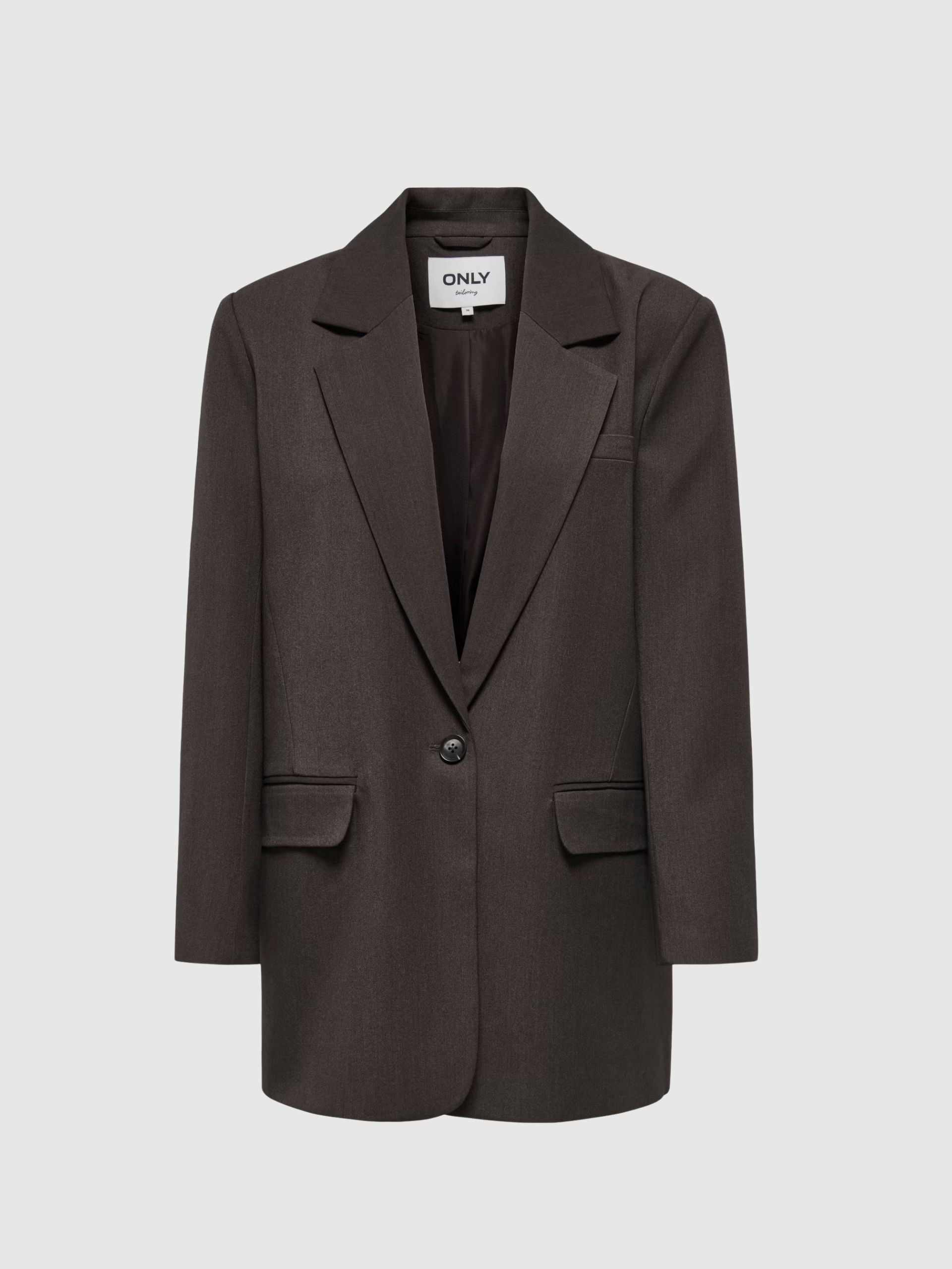 Blazer Mujer Castaño Oscuro Only
