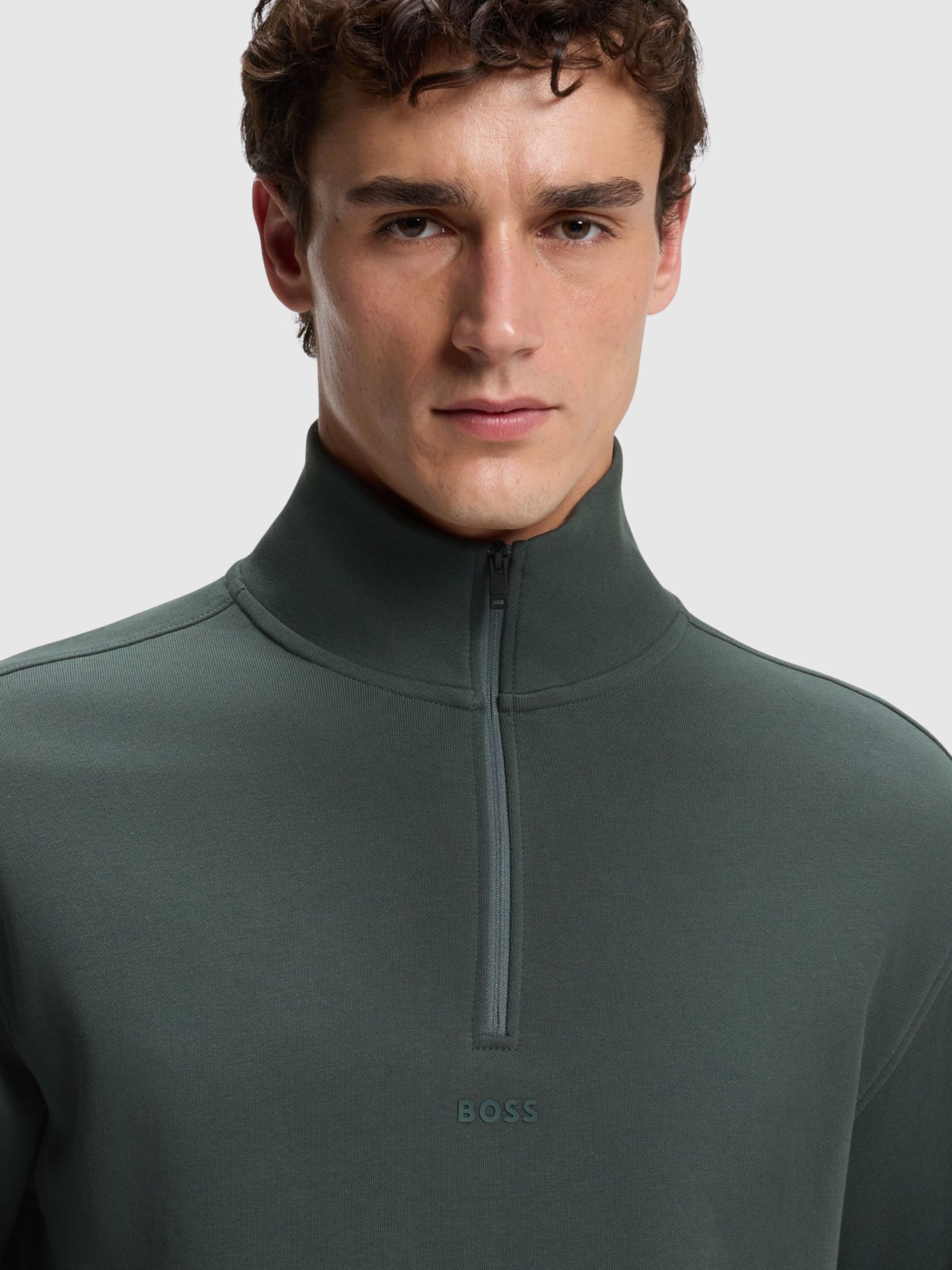 Sueter Hombre Verde Boss