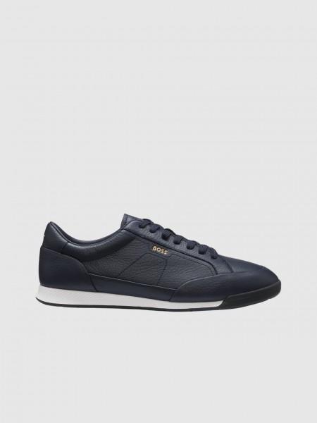 Sapatilha Boss Homem Leather Cow (10283653) Sapatilha Boss Homem Leather Cow (10283653)