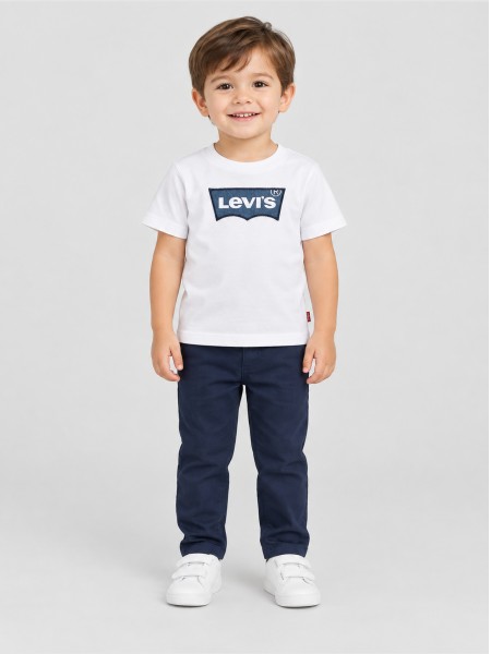 Camiseta Bebe Niño Blanco Levis Camiseta Bebe Niño Blanco Levis