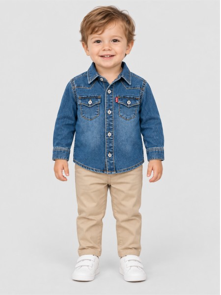 Camisa Bebe Niño Levis Camisa Bebe Niño Levis