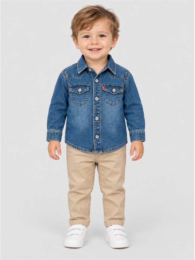 Camisa Bebe Niño Levis