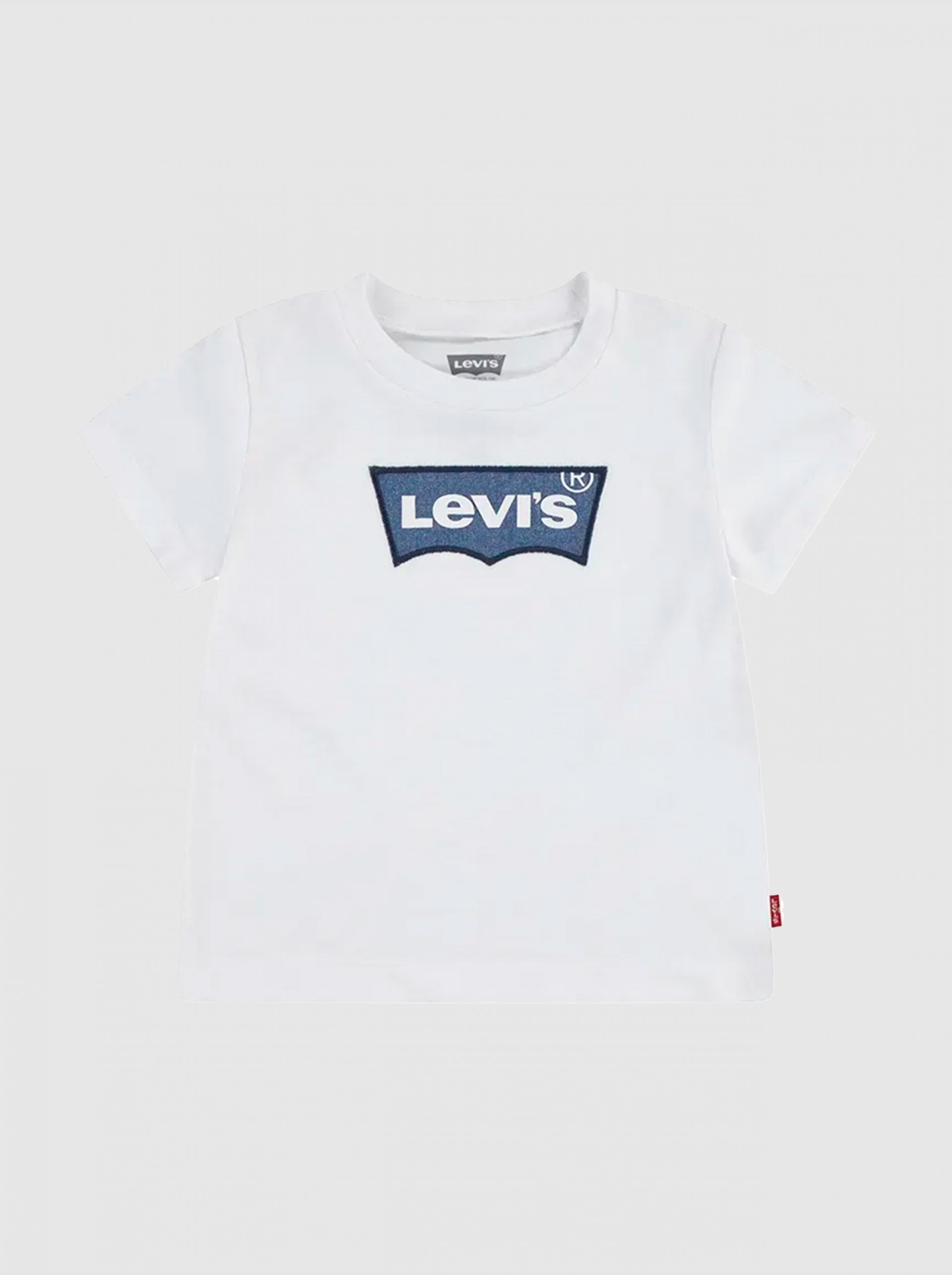 Camiseta Bebe Niño Blanco Levis