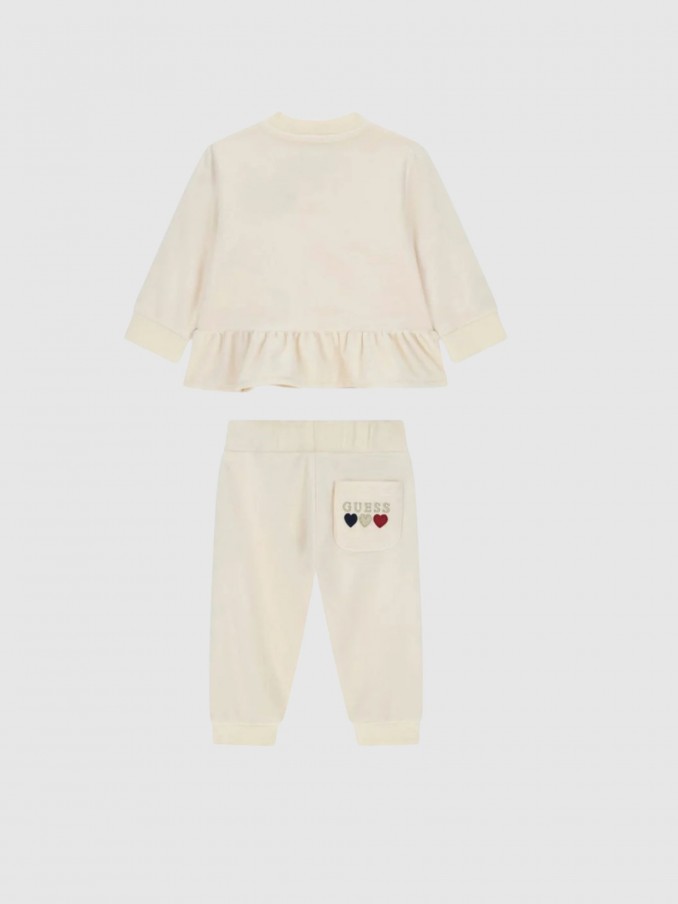 Set Baby Girl Cream Guess