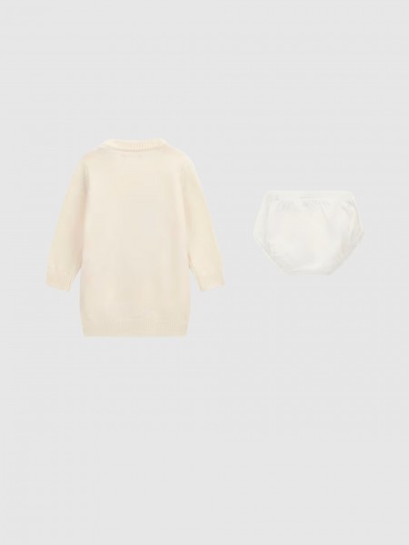 Vestido Guess Menina Ls Sweater Dress + Panty Vestido Guess Menina Ls Sweater Dress + Panty
