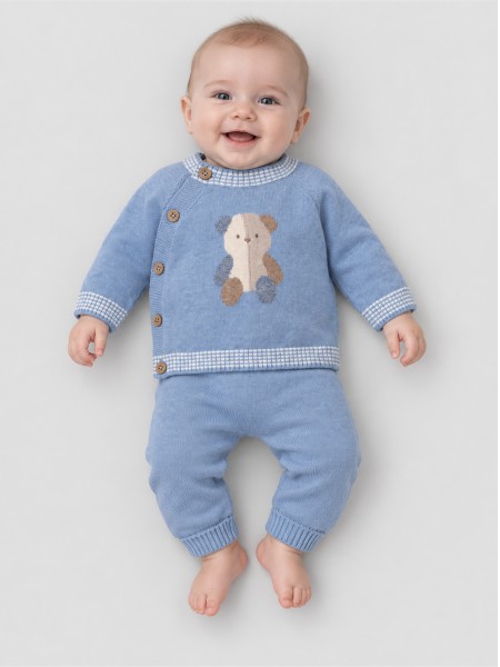 Conjunto Bebe Niño Azul Mayoral Conjunto Bebe Niño Azul Mayoral