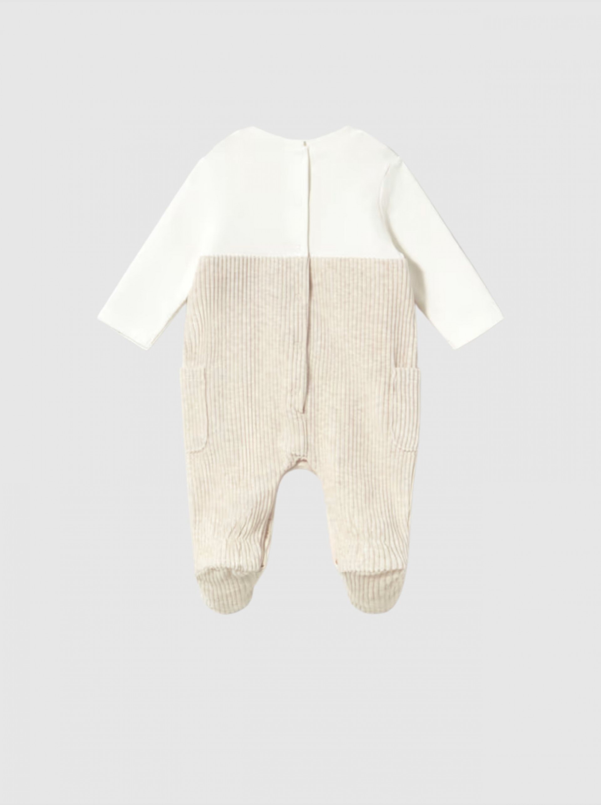 Dungarees Baby Boy Cream Mayoral