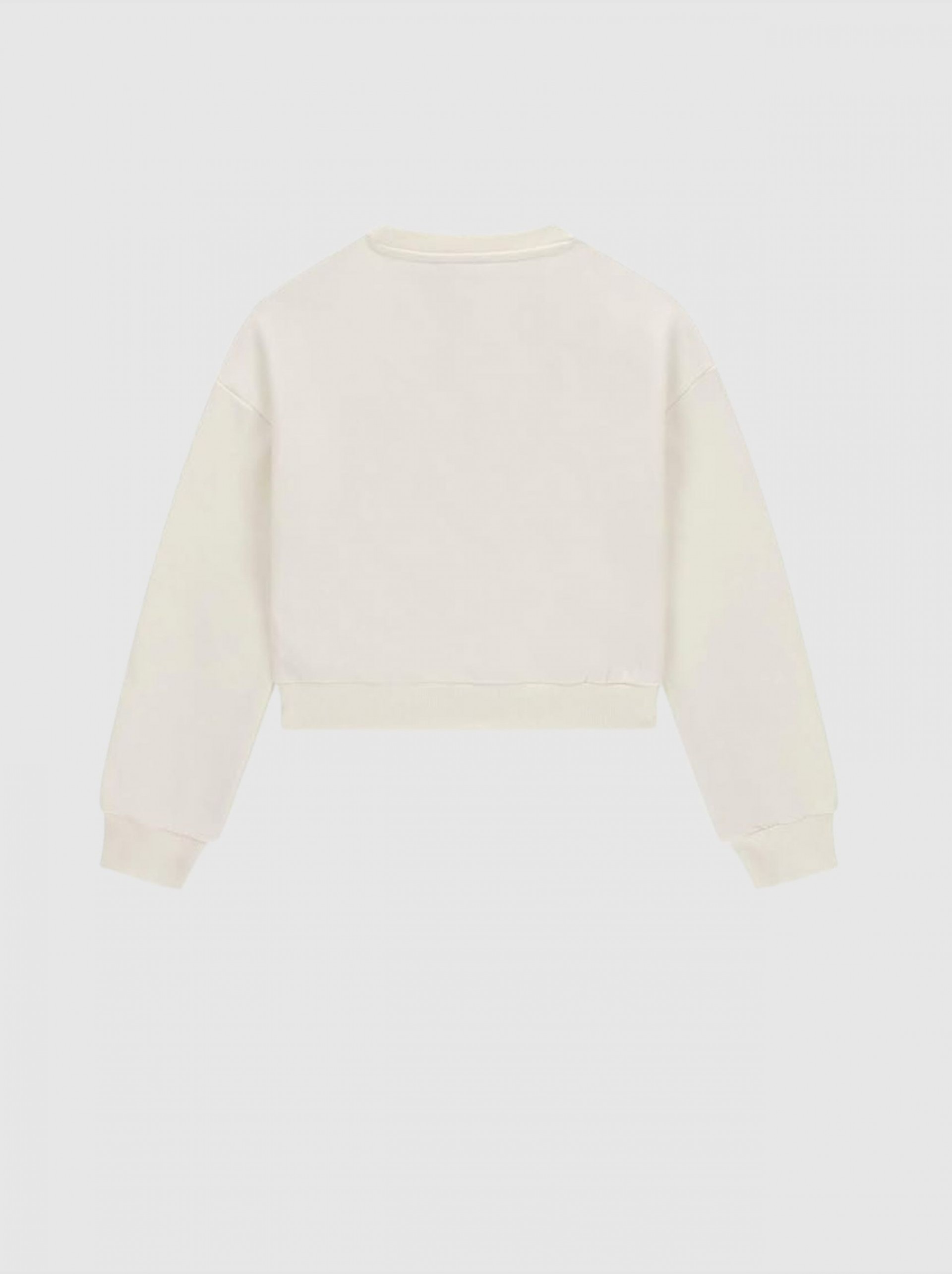 Sweatshirt Girl Cream Guess