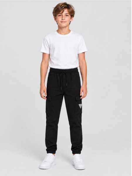 Pants Boy Black Guess Pants Boy Black Guess