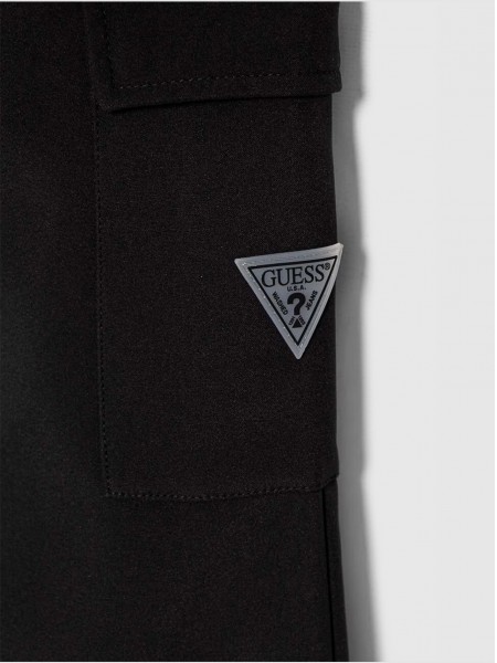 Pantalones Niño Negro Guess Pantalones Niño Negro Guess